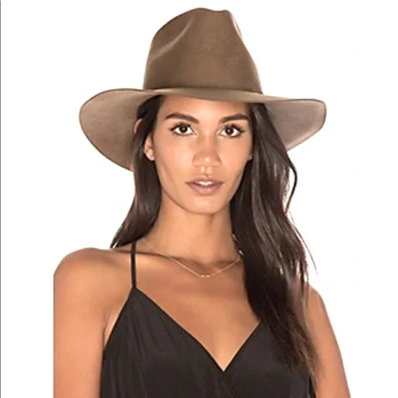 Janessa Leone Riley Fedora Camel 250828JanessaLeoneAW252299_e75  main image 2